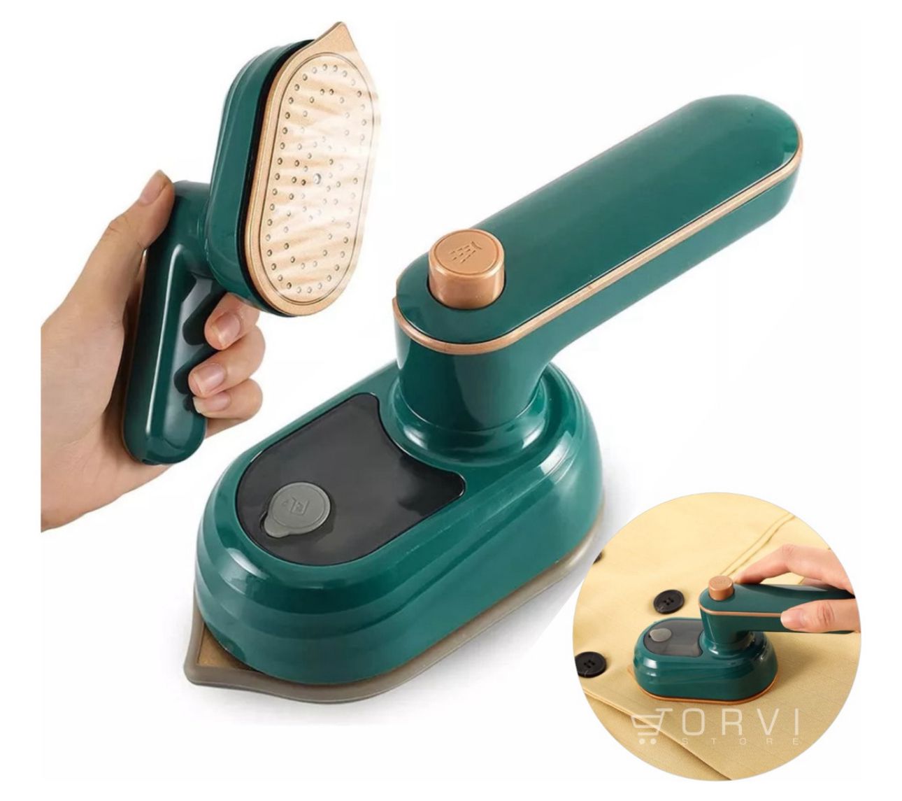 ✨ Mini Plancha a Vapor Portátil 👔🔥
