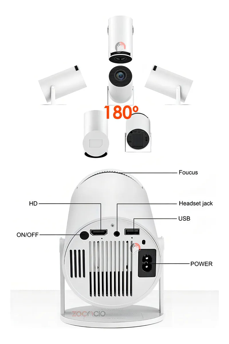 🎬 Proyector Smart HY300, Convierte tu casa en un cine por solo $165.000
