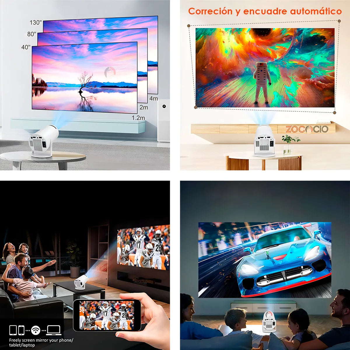 🎬 Proyector Smart HY300, Convierte tu casa en un cine por solo $165.000