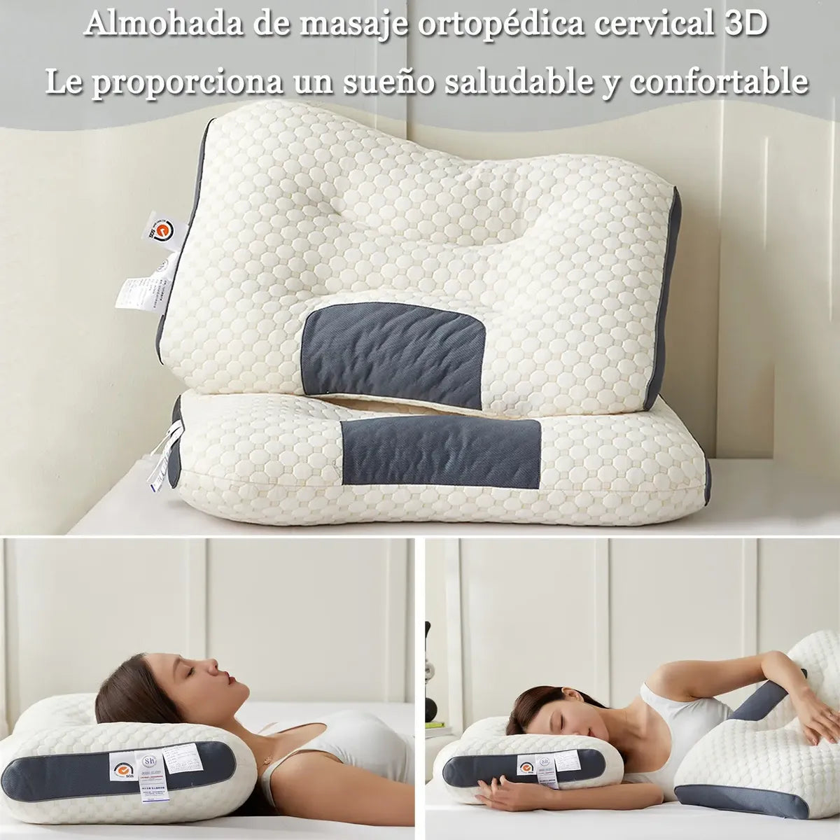 Almohada ortopédica X2