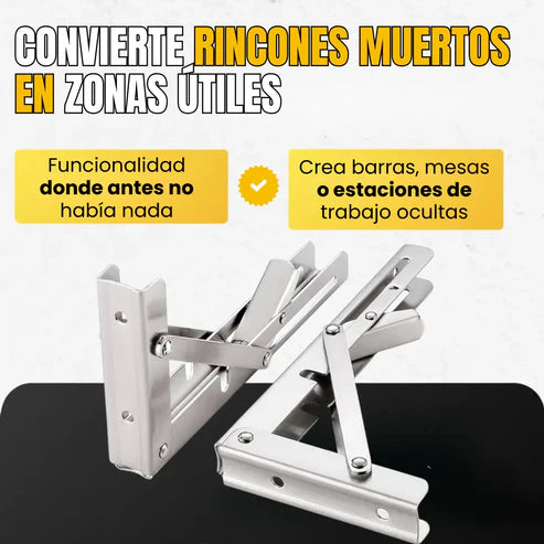 🛠️ Bisagra Inteligente x2 | Crea Espacios Funcionales en Minutos