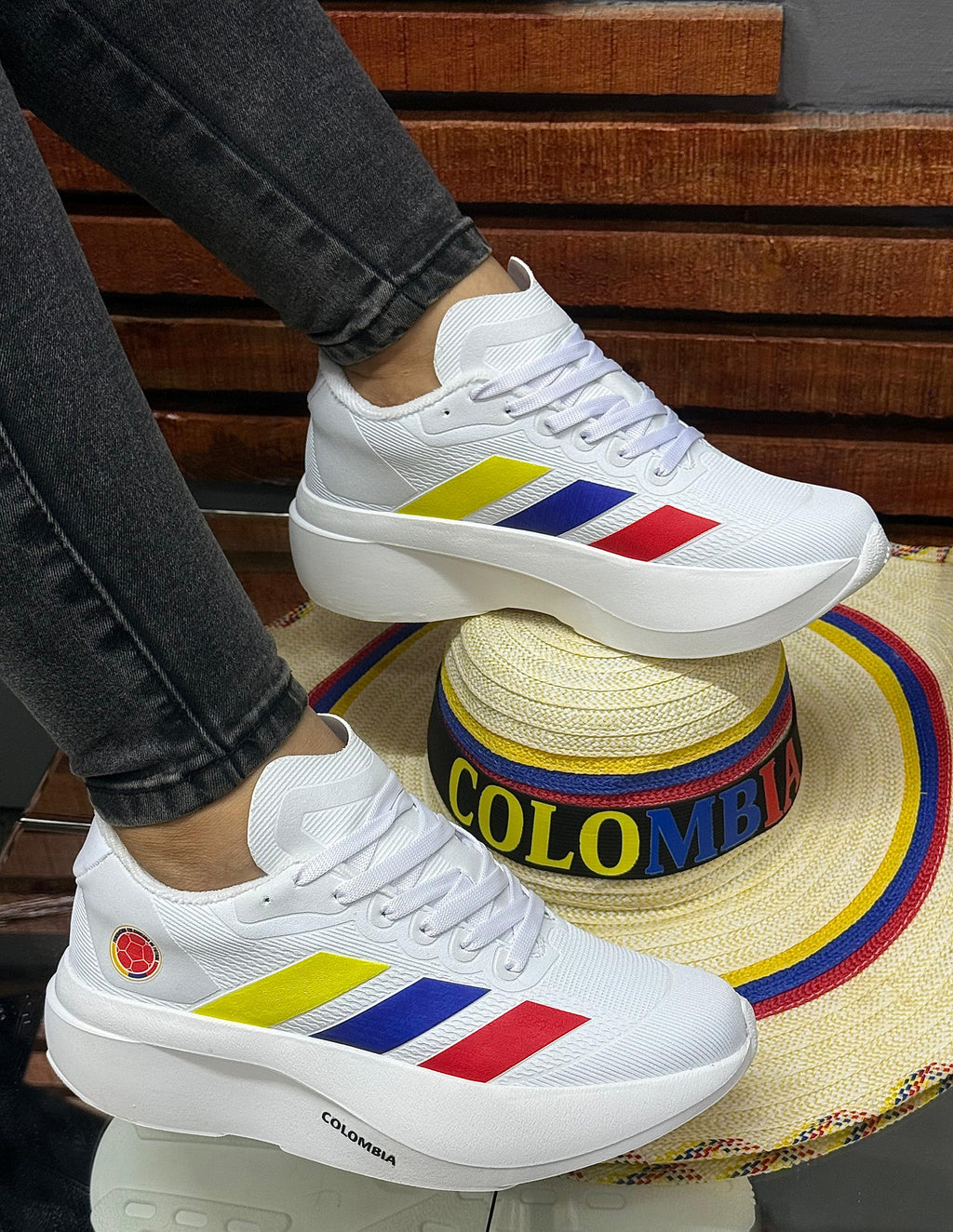 Tenis Adidas Adizero Selección Colombia 👟
