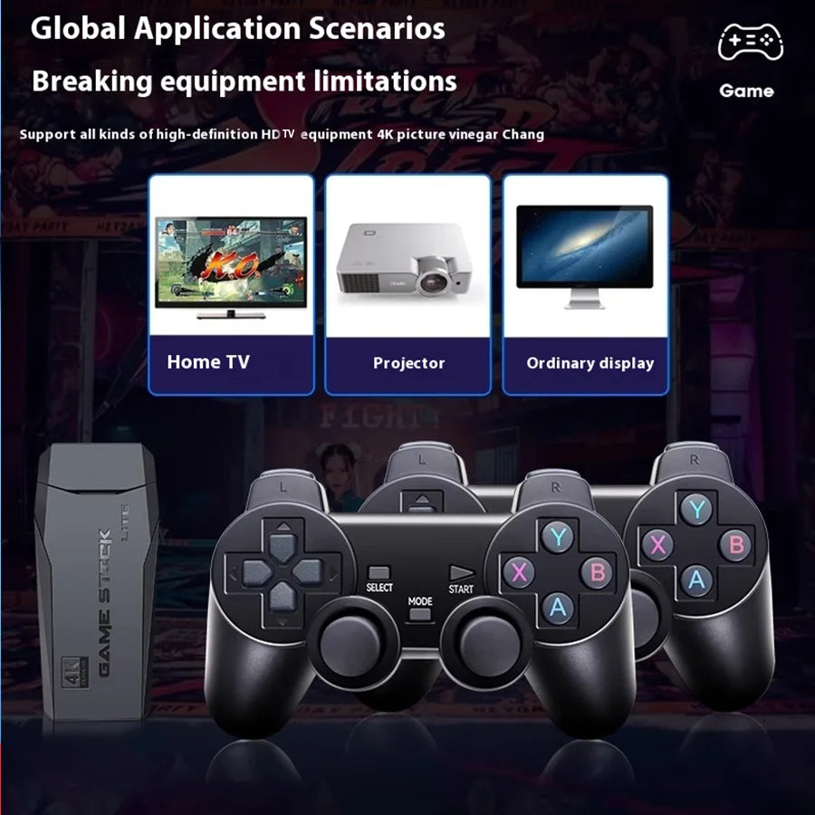 🕹️📺 Consola Retro 4K Game Stick | Revive los Clásicos de tu Infancia