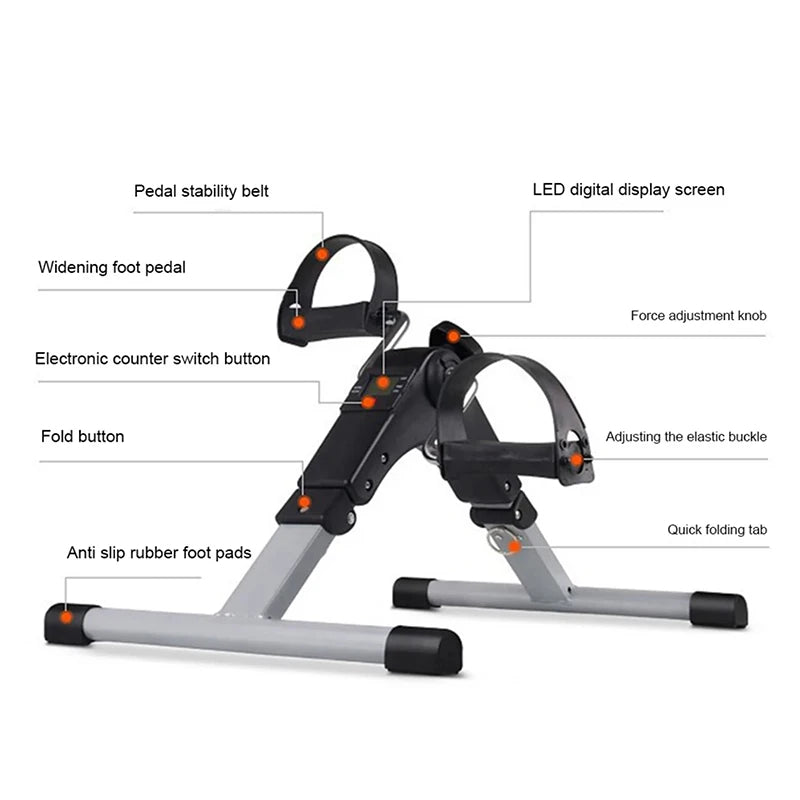 🚴‍♂️ Mini Bicicleta Estática Portátil – Ejercítate Desde Casa 🚴‍♂️
