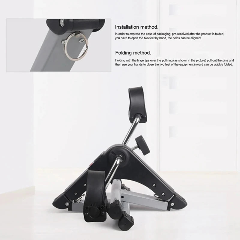 🚴‍♂️ Mini Bicicleta Estática Portátil – Ejercítate Desde Casa 🚴‍♂️