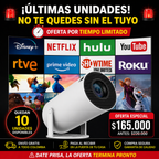 🎬 Proyector Smart HY300, Convierte tu casa en un cine por solo $165.000